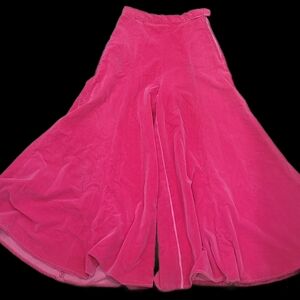 Chic Women's Wide Leg Pants in Vibrant Pink